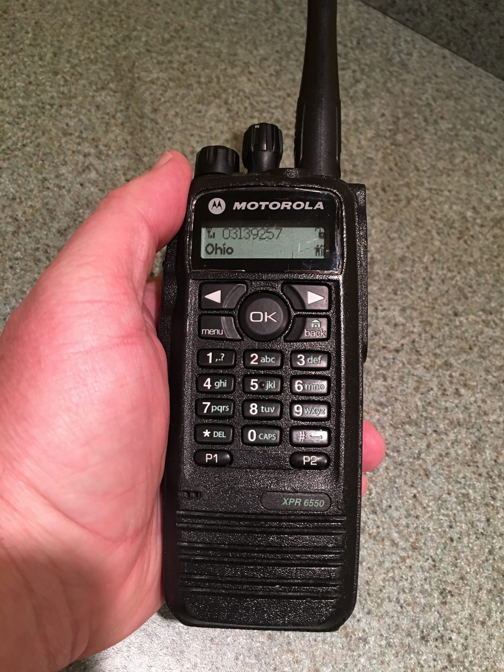 N8CD’s Handheld Radio Review 6 Motorola XPR6550 « Silvercreek