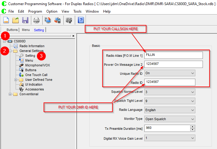 dmr programming